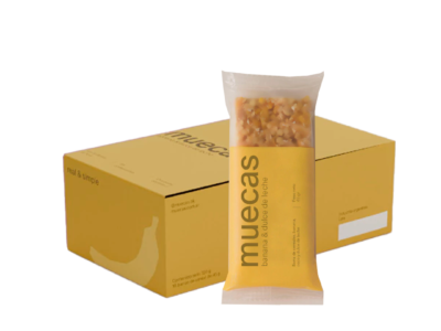 Barrita Muecas sabor Banana y Dulce de Leche