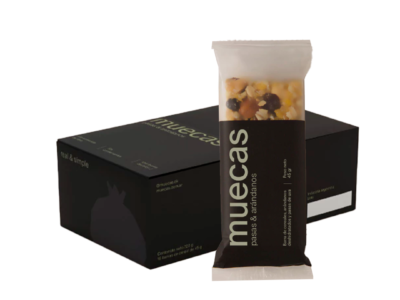Barrita Muecas sabor Pasas y Arándanos