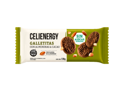 Galletitas Celienergy Almendras y Cacao
